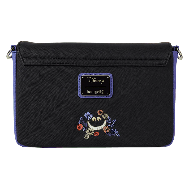 Loungefly Alice in Wonderland Cheshire Cat Tulgey Wood Crossbody Bag - Image 3