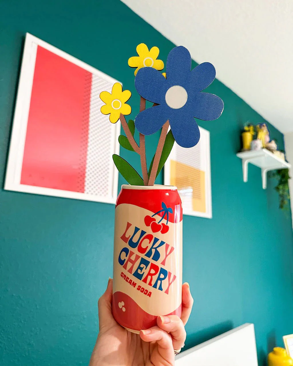 ban.do Lucky Cherry Cream Soda Vase - Image 3