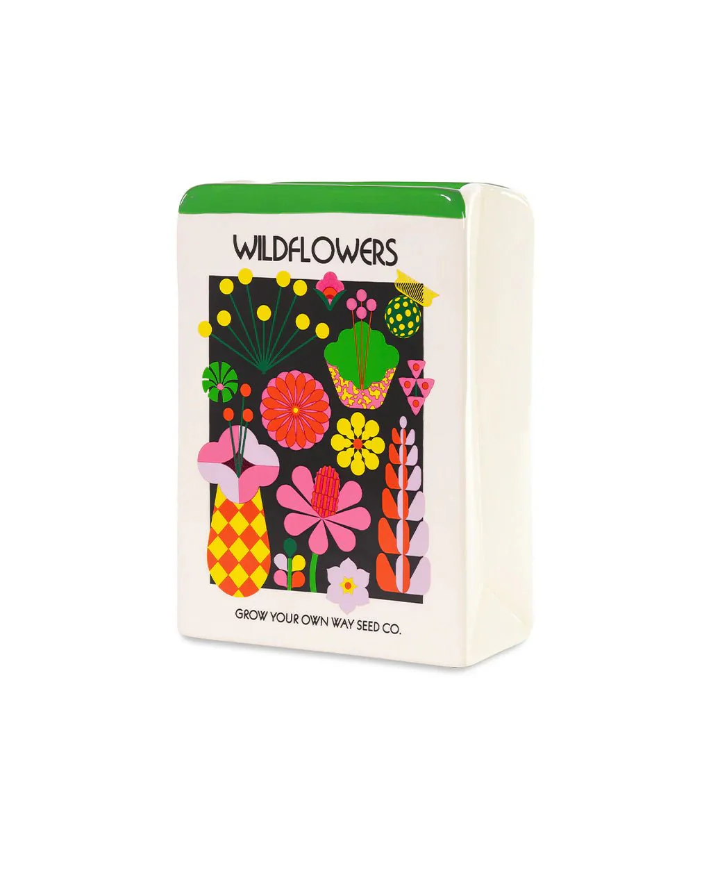 ban.do Wildflower Seeds Ceramic Vase - Image 4