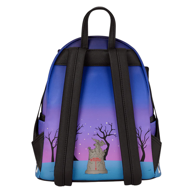 Loungefly Beetlejuice Deetz House Glow Mini Backpack - Image 4