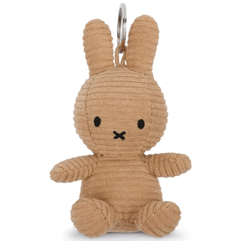 Beige Miffy Corduroy Keyring – Bon Ton Toys