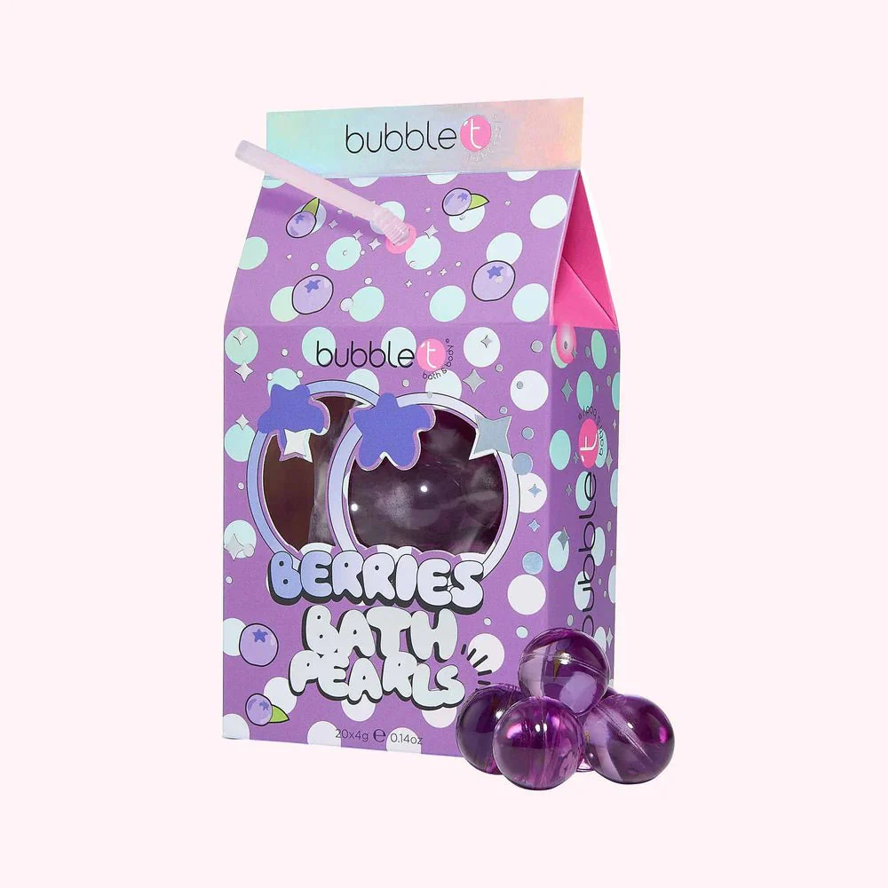 Bubble T Berries Melting Oil Bath Pearls (20 x 4g)