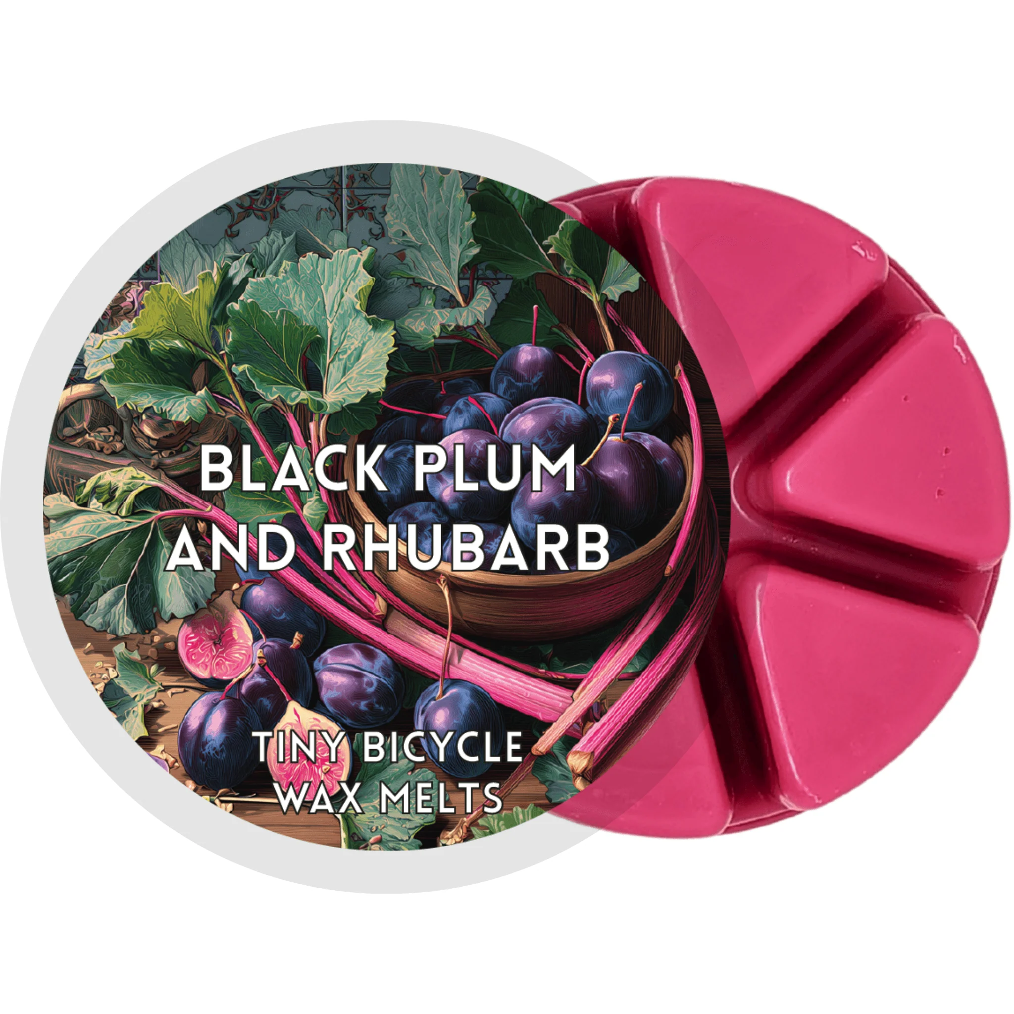 Black Plum & Rhubarb Segment Wax Melt