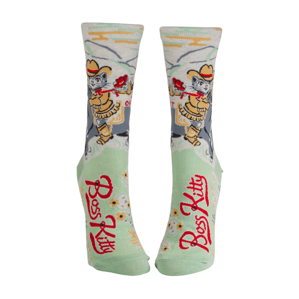 Blue Q Boss Kitty Women's Socks - Image 2