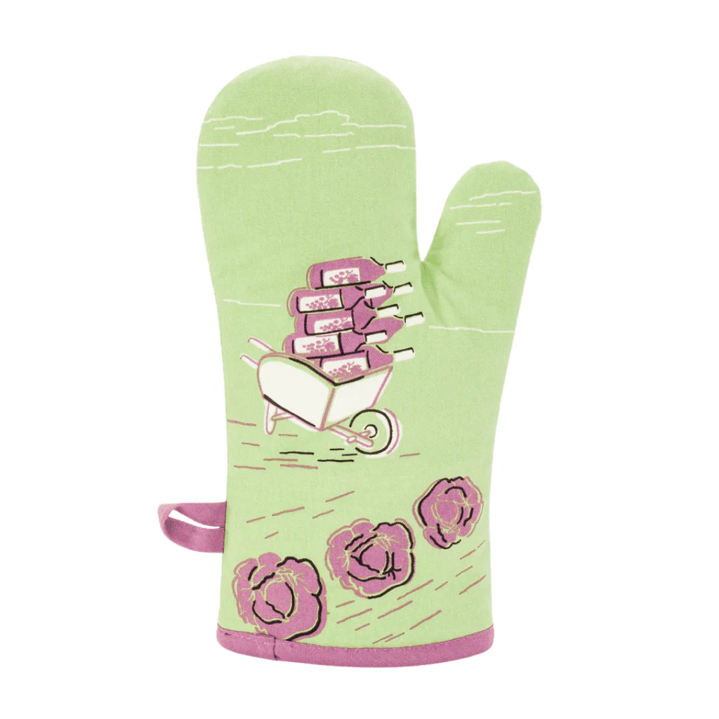 Blue Q Oven Mitt - My Favorite Salad Is Wine - Image 2
