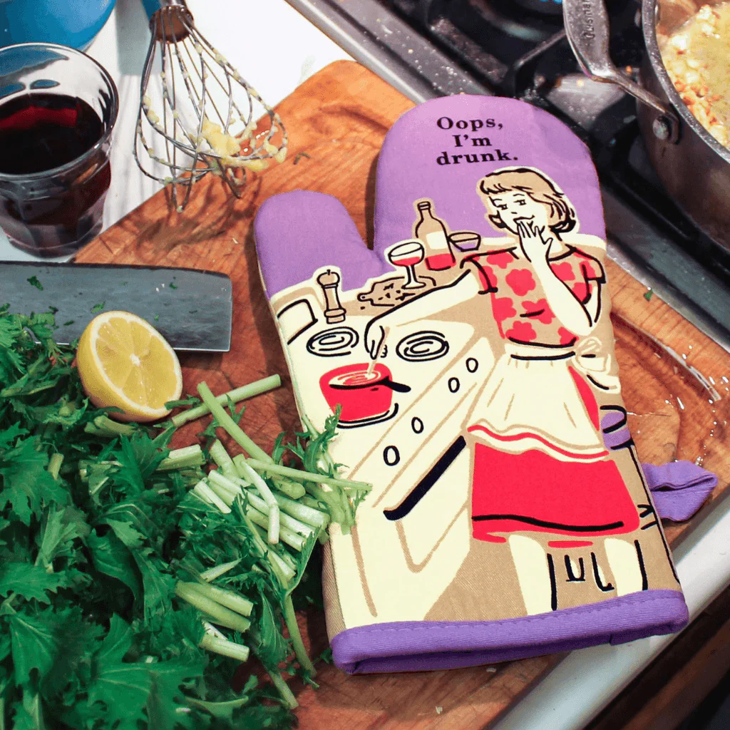 Blue Q Oven Mitt - Oops Iβm Drunk - Image 3