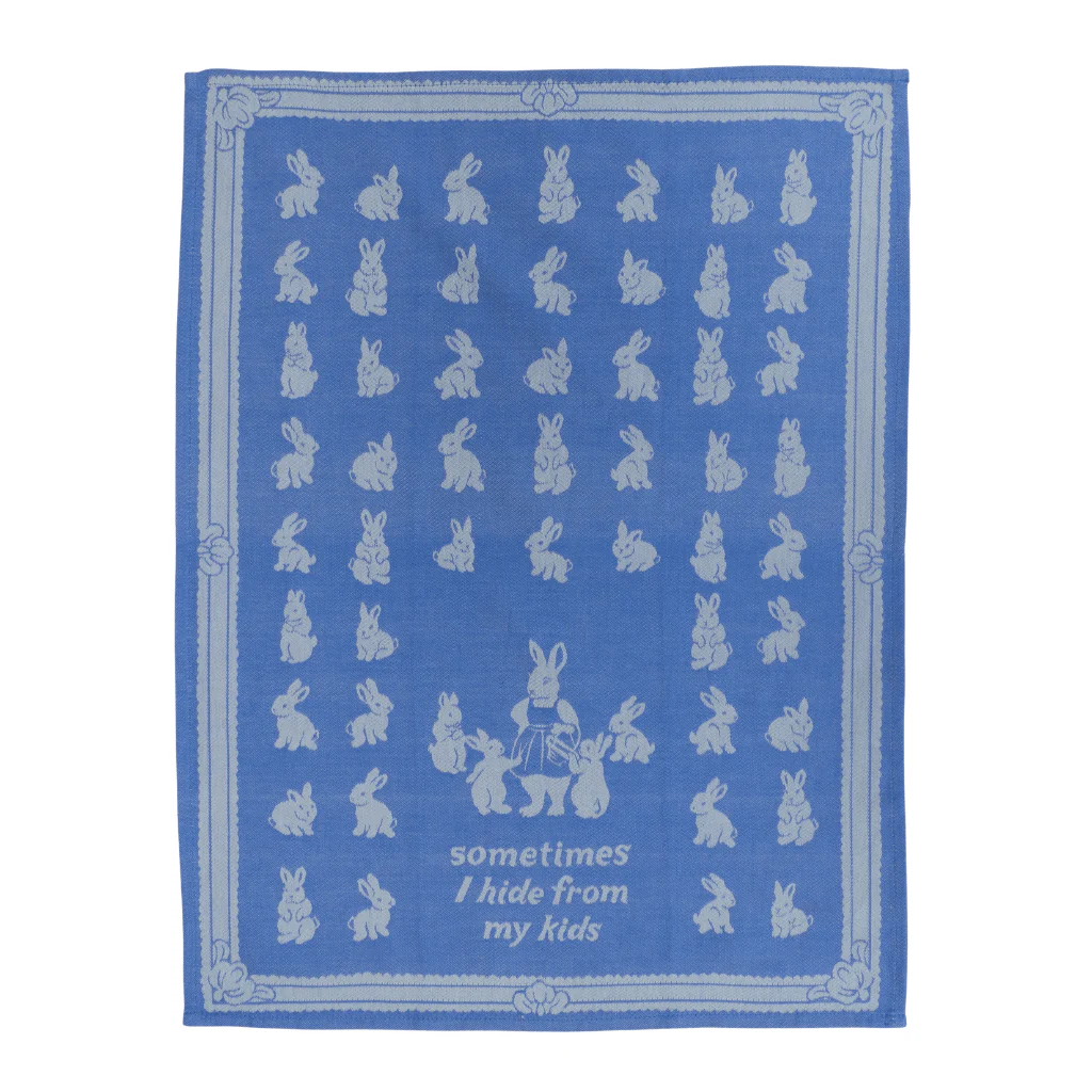 Blue Q - Sometimes I Hide From My Kids Tea Towel - Image 2