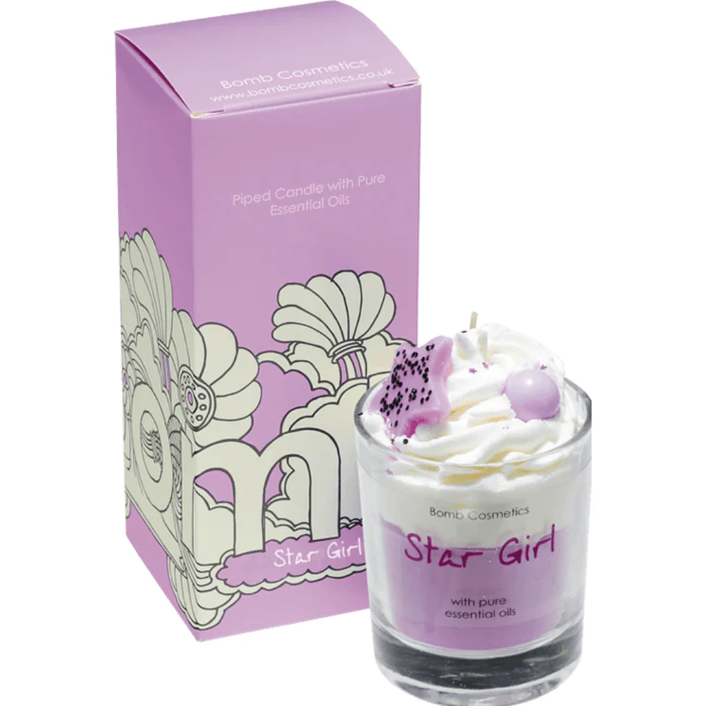 Bomb Cosmetics Star Girl Piped Scented Candle