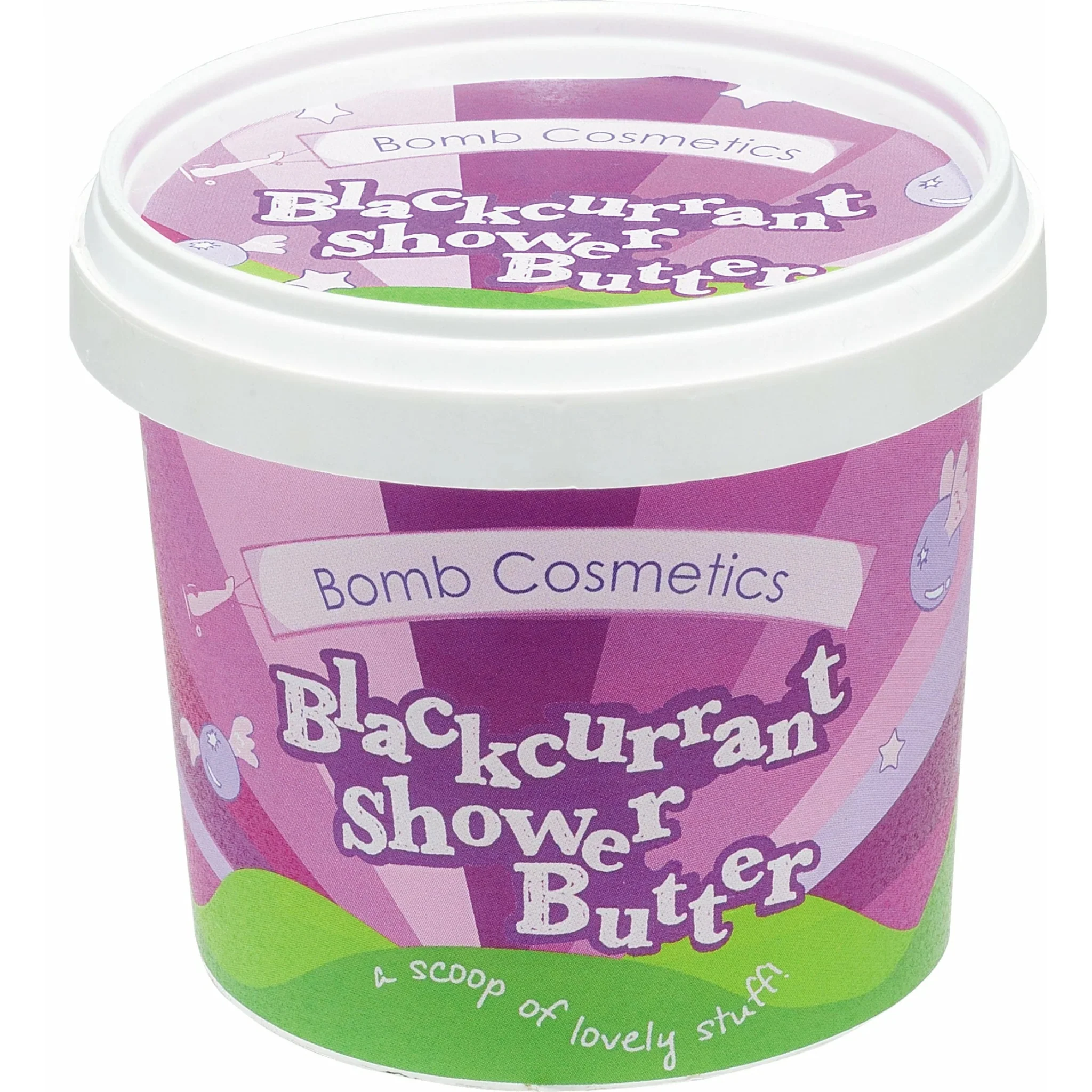 Bomb Cosmetics Shower Butter 365ml - Blackcurrant
