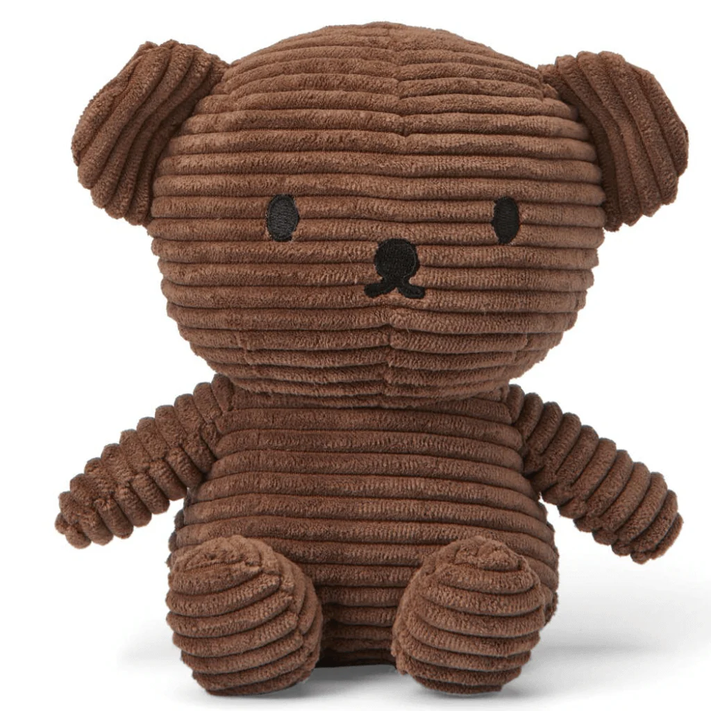 Brown Corduroy Boris Bear Miffy Plush – Bon Ton Toys