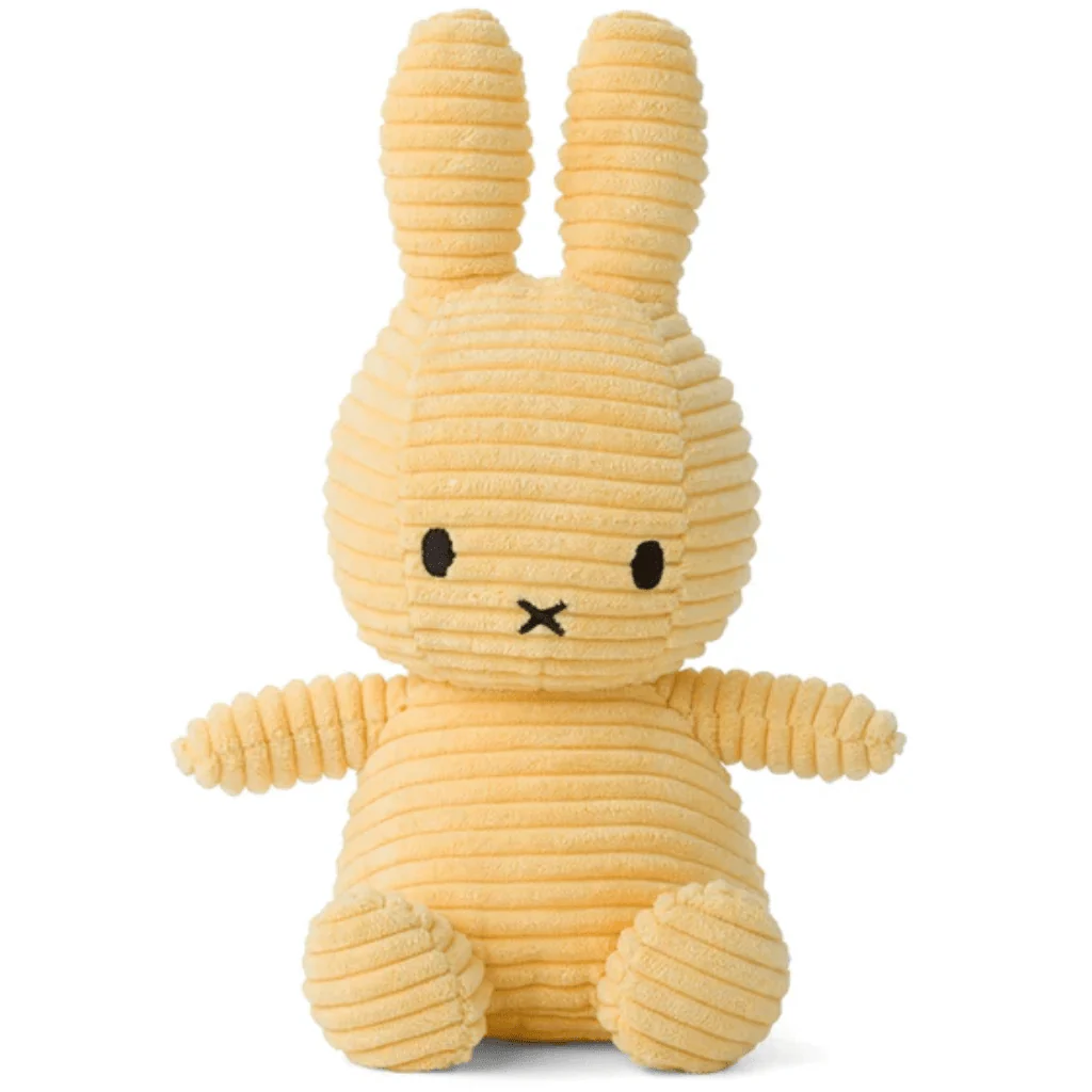 Buttercream Corduroy Miffy Plush by Bon Ton Toys