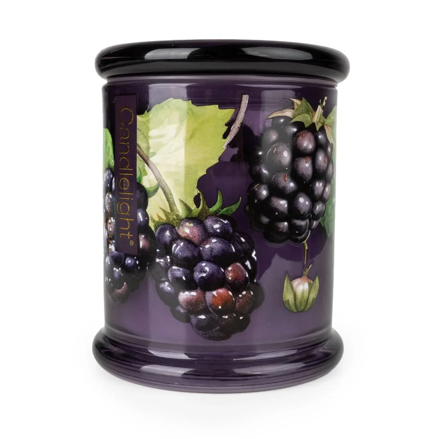 Candlelight Large Glass Lidded Jar Candle β Blackberry & Fig Tree