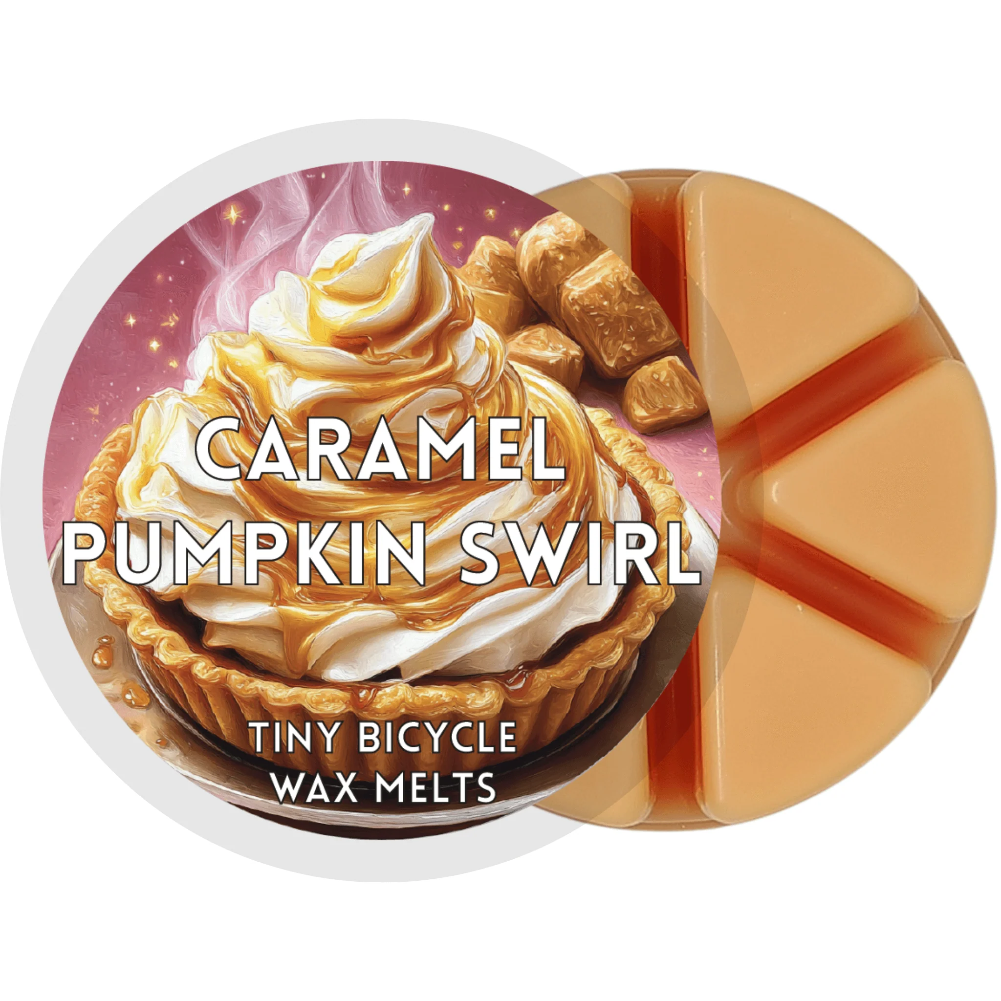 Caramel Pumpkin Swirl Segment Wax Melt