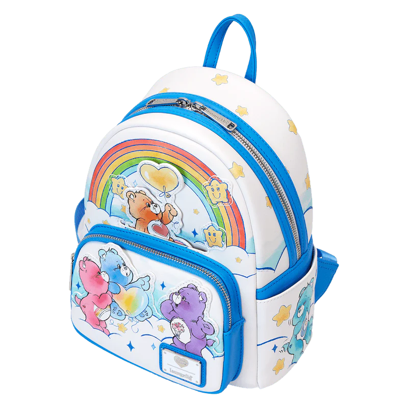 Loungefly Care Bears Care-A-Lot Rainbow Mini Backpack - Image 3