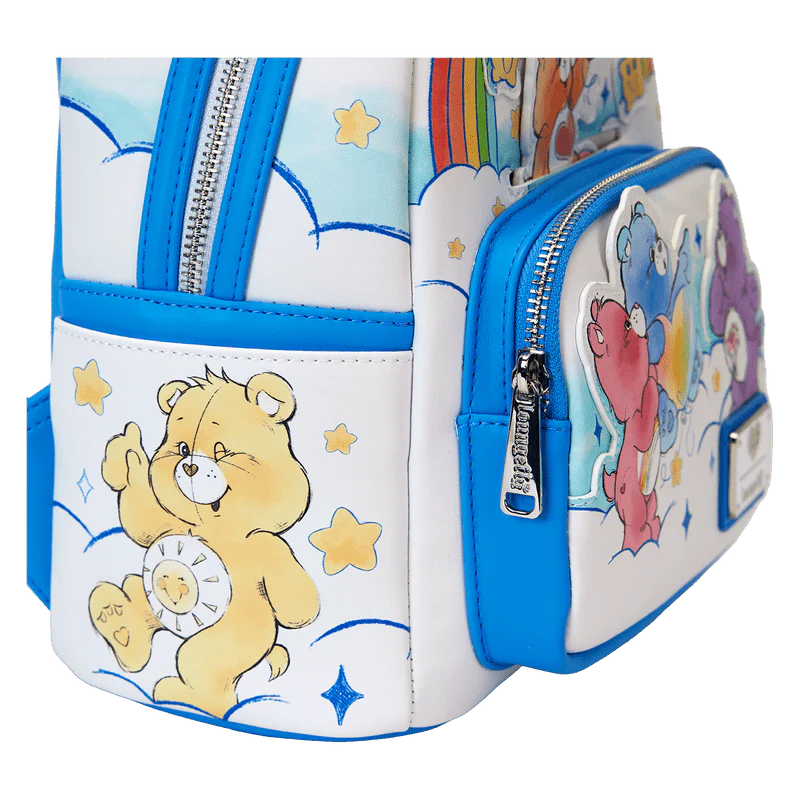 Loungefly Care Bears Care-A-Lot Rainbow Mini Backpack - Image 5