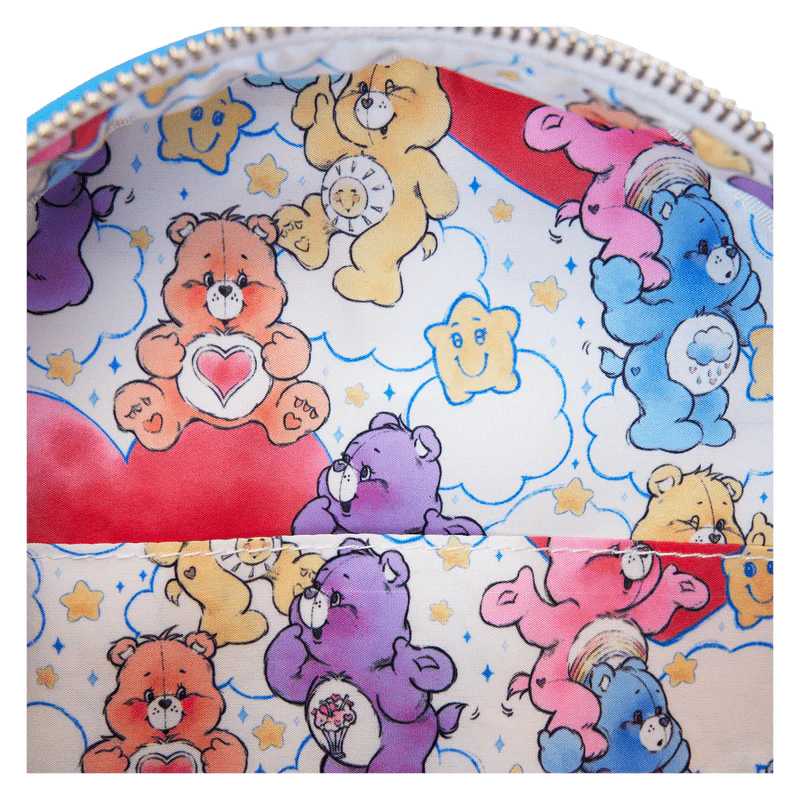 Loungefly Care Bears Care-A-Lot Rainbow Mini Backpack - Image 8
