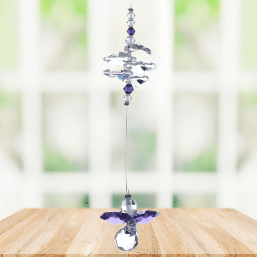 Wild Things Amethyst Guardian Angel Crystal Cascade β February Birthstone - Image 2