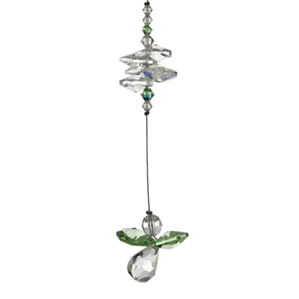 Wild Things Peridot Guardian Angel Crystal Cascade ā August Birthstone