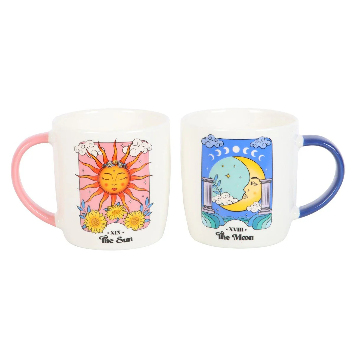 Celestial Mug Set - Sun & Moon