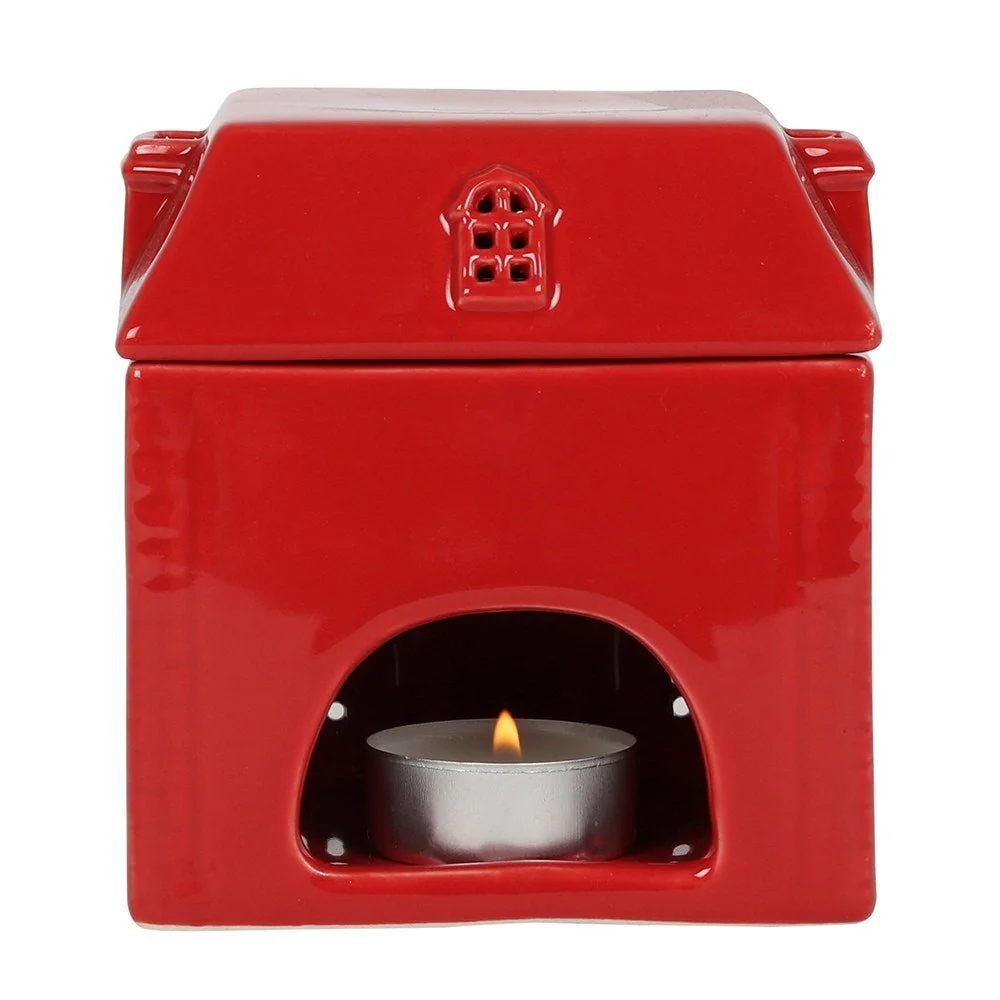 Ceramic House Oil Burner Red - Image 4