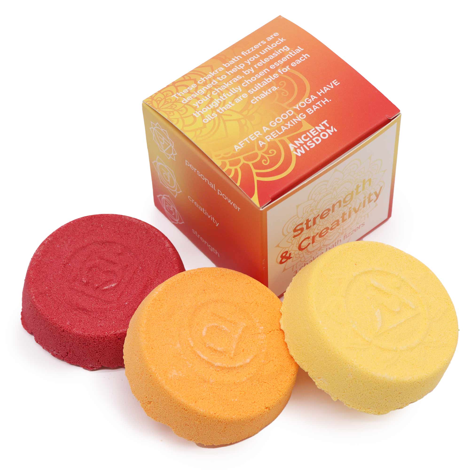 Chakra Bath Fizzers - Strength & Creativity - Image 2