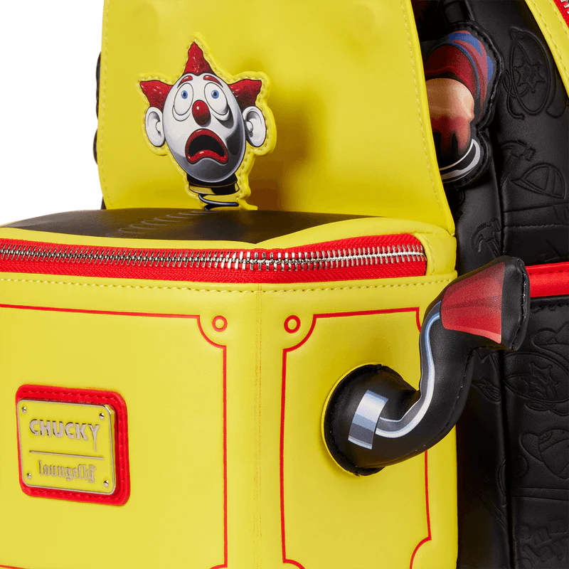 Loungefly Chucky Pop-Up Clown Cosplay Mini Backpack - Image 4