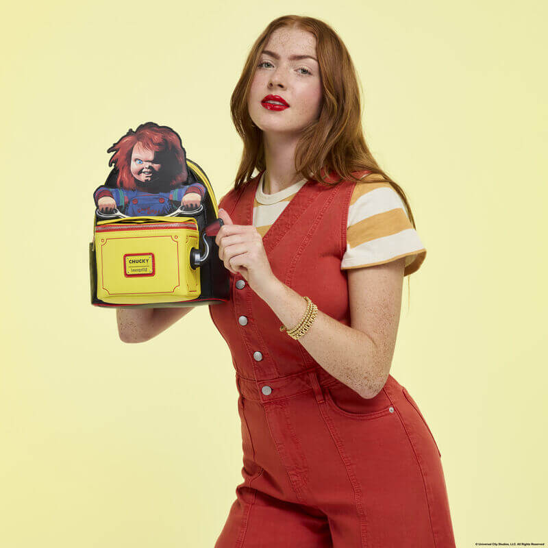 Loungefly Chucky Pop-Up Clown Cosplay Mini Backpack - Image 7