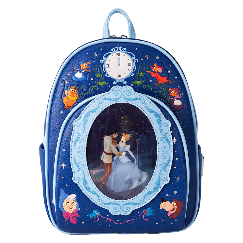 Loungefly Cinderella 75th Anniversary Royal Ball Lenticular Mini Backpack