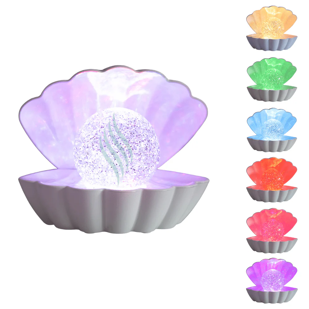 Colour LED Clam - Mint Pearl - Image 2