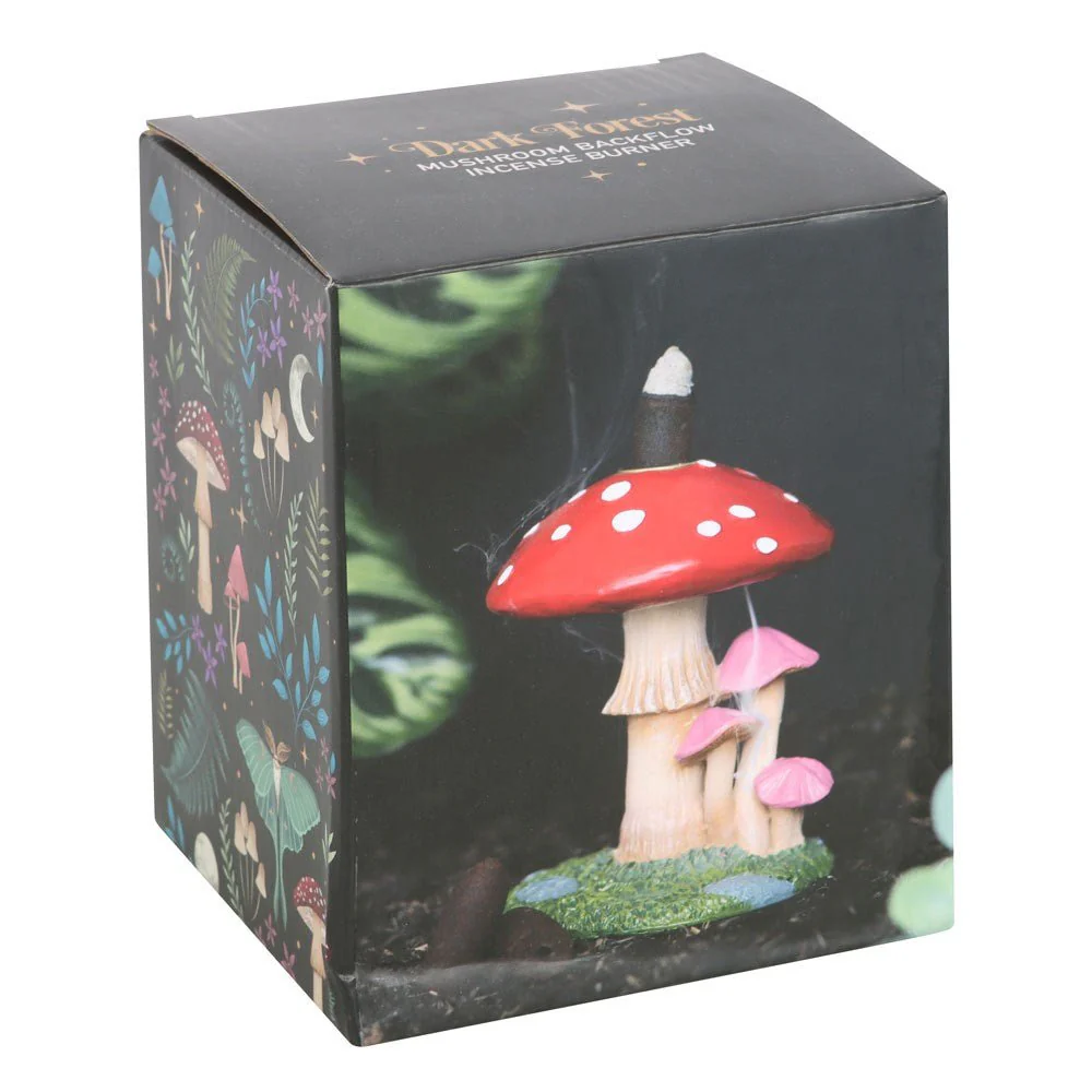 Mushroom Backflow Incense Burner - Image 2