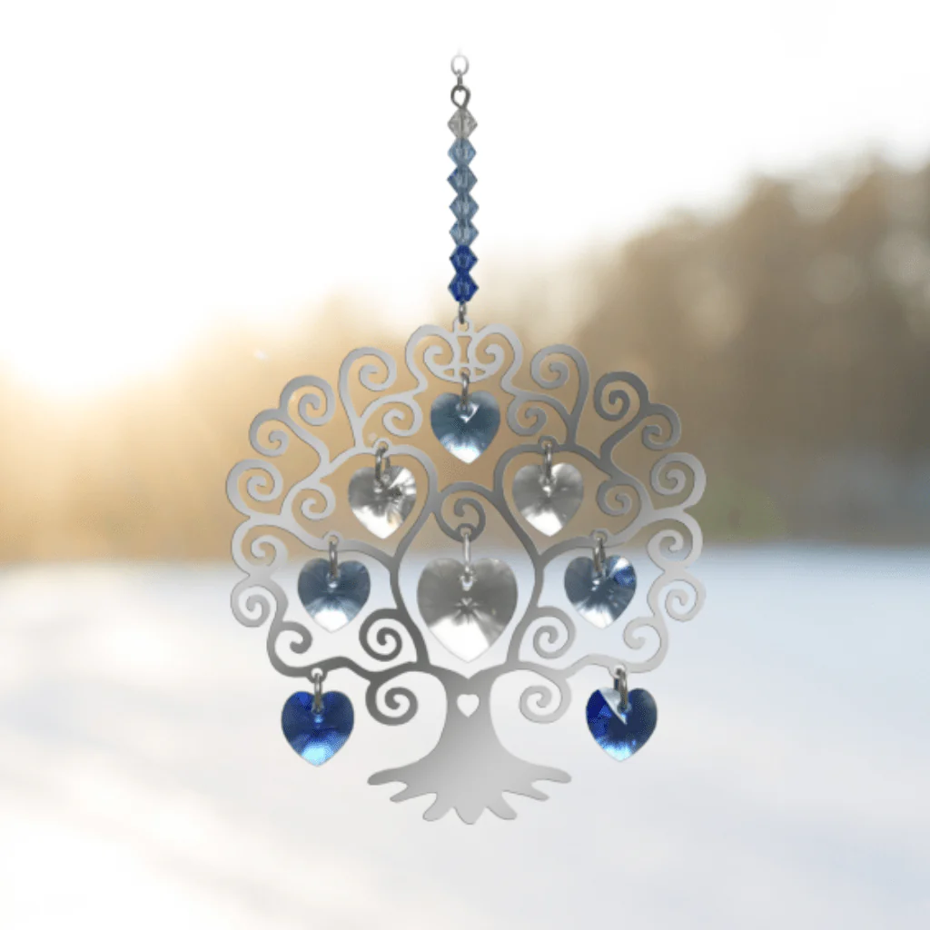 Tree of Life Winter Crystal Suncatcher – Pure Radiance | Wild Things - Image 3