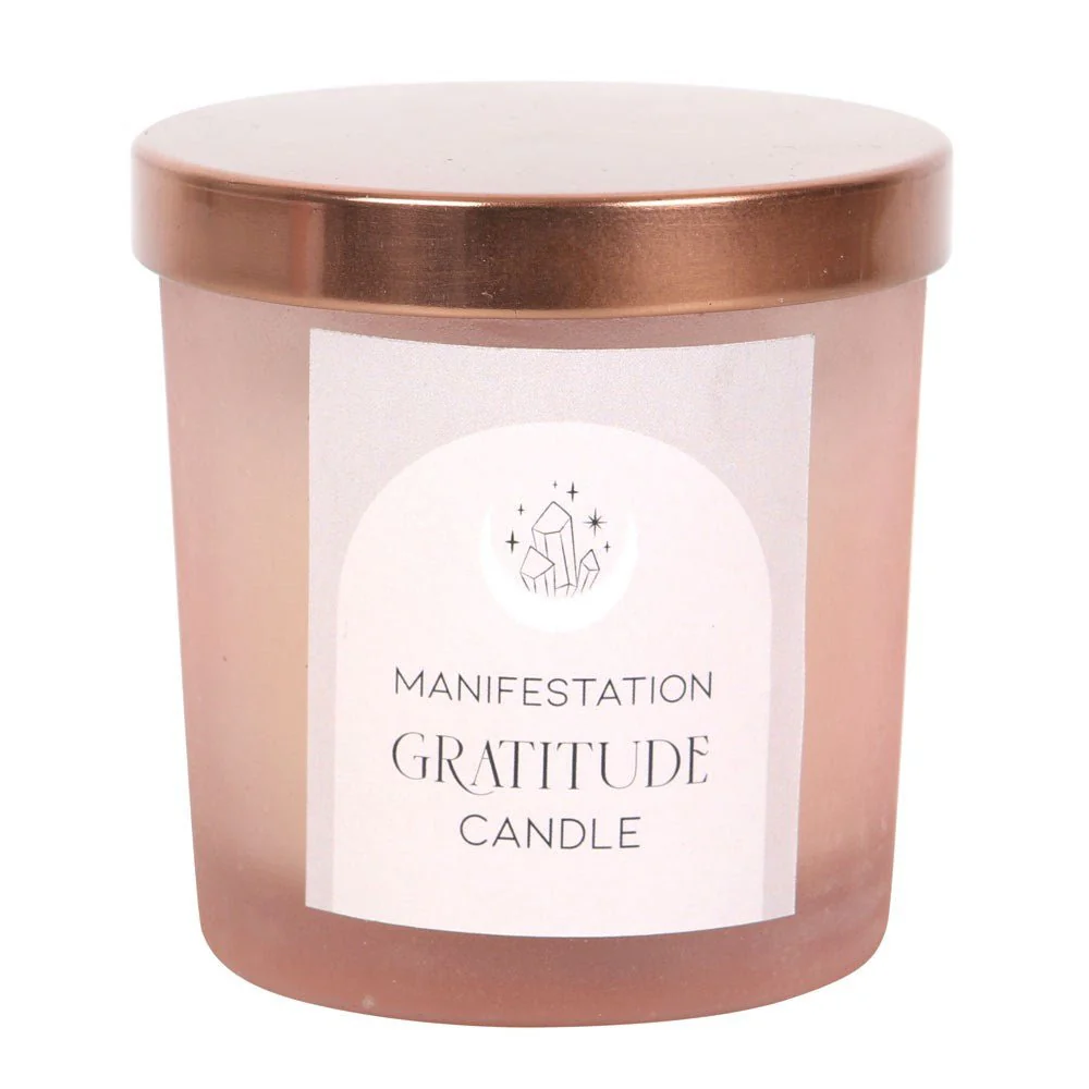 Crystal Chip Candle - Gratitude