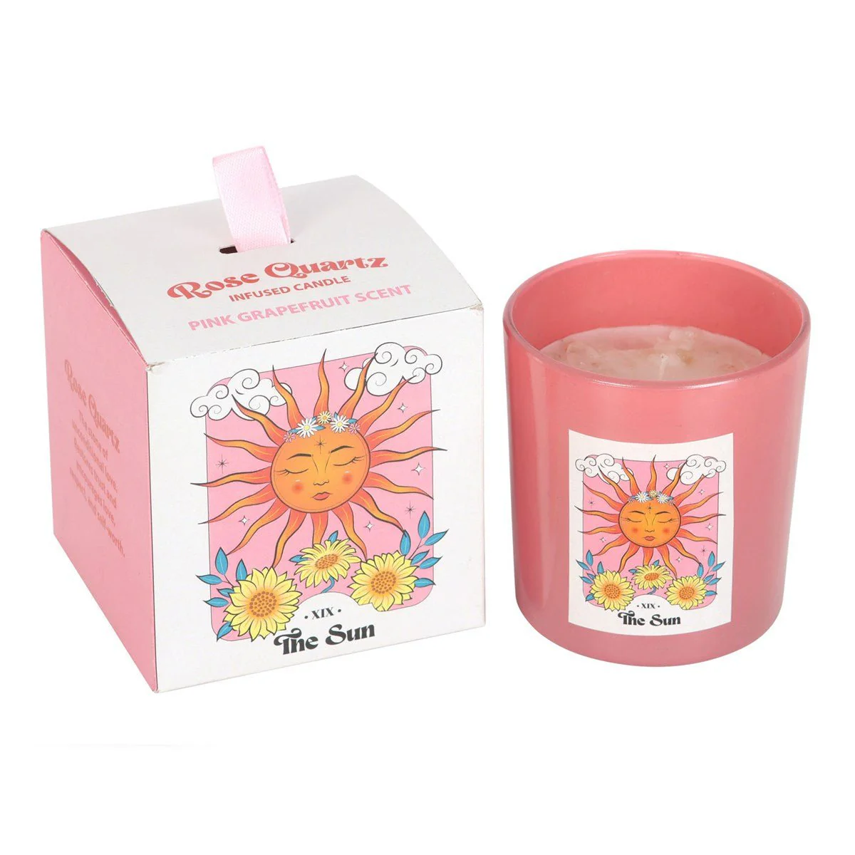 Crystal Chip Candle - The Sun