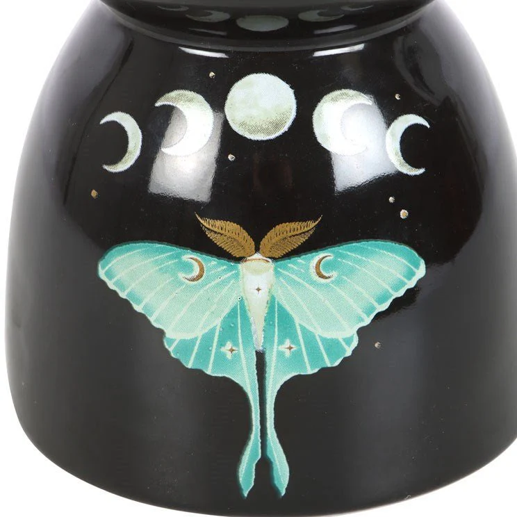Dark Forest Oil Burner - Luna Moth - Image 2