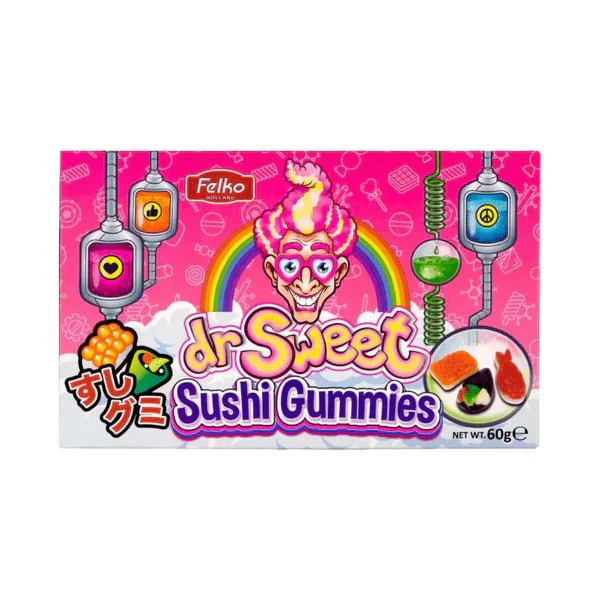 Dr Sweet Sushi Gummies Theatre Box 60g