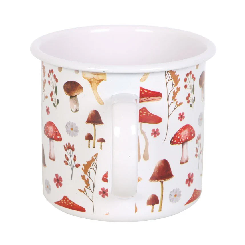 Enamel Mug - Enchanted Forest Mushroom - Image 2