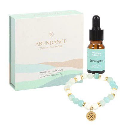 Essential Oil Gemstone Bracelet Kit - Amazonite