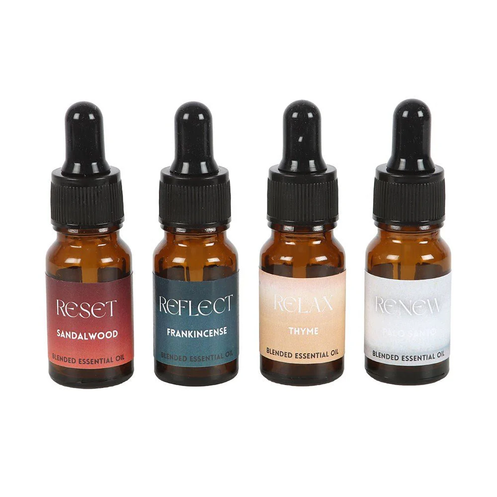 Meditation Essential Oils Gift Set – 4 Grounding Blends - Image 4