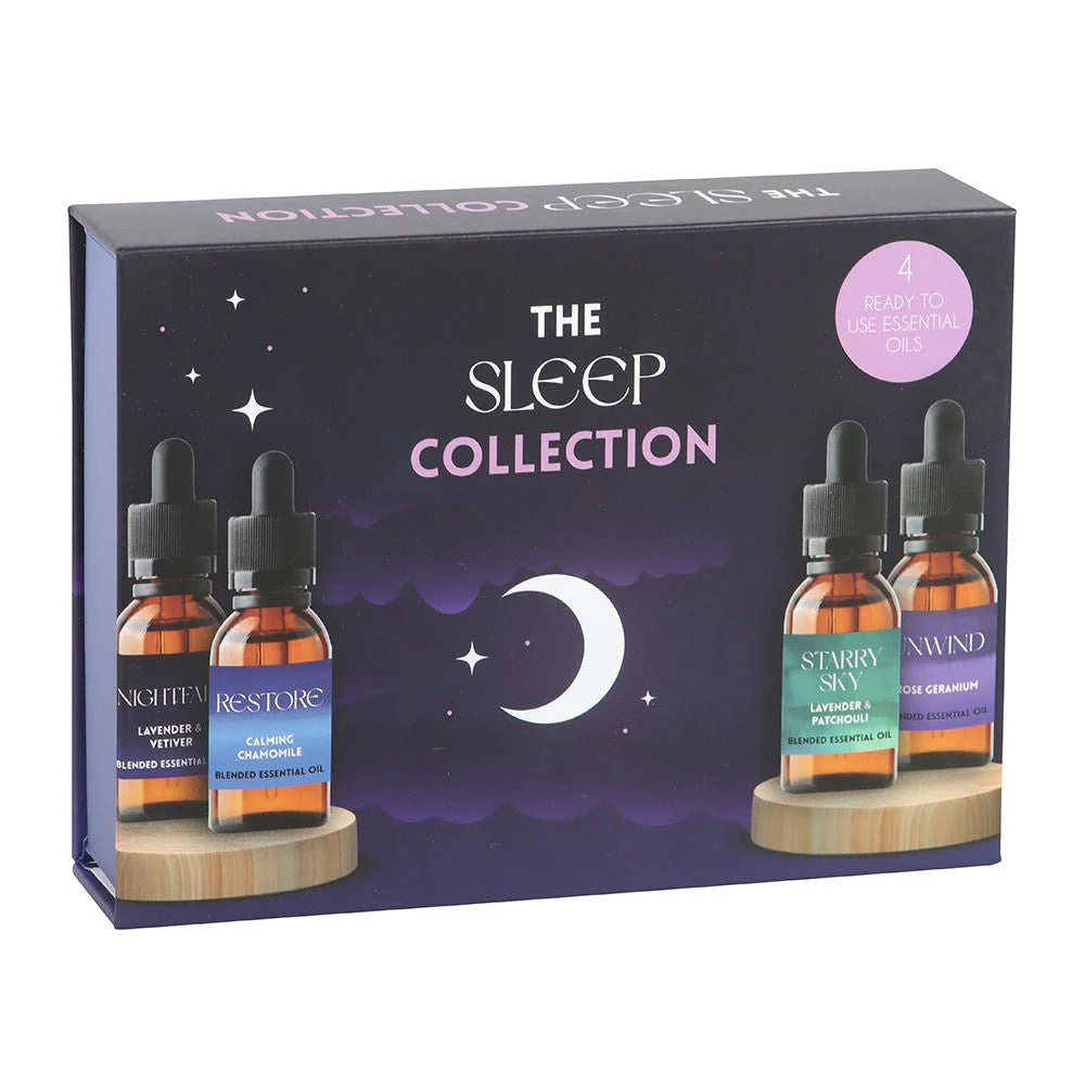 Sleep Essential Oils Gift Set β 4 Relaxing Blends