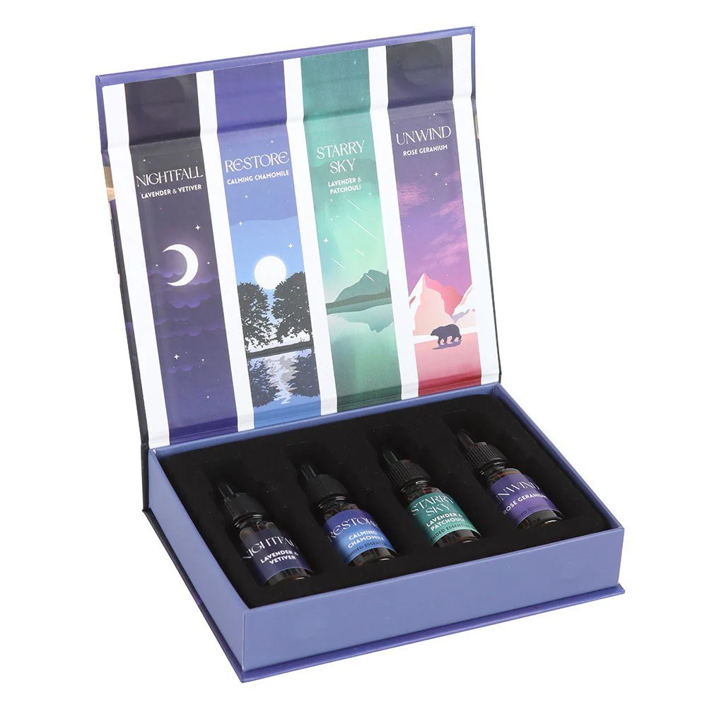 Sleep Essential Oils Gift Set β 4 Relaxing Blends - Image 2