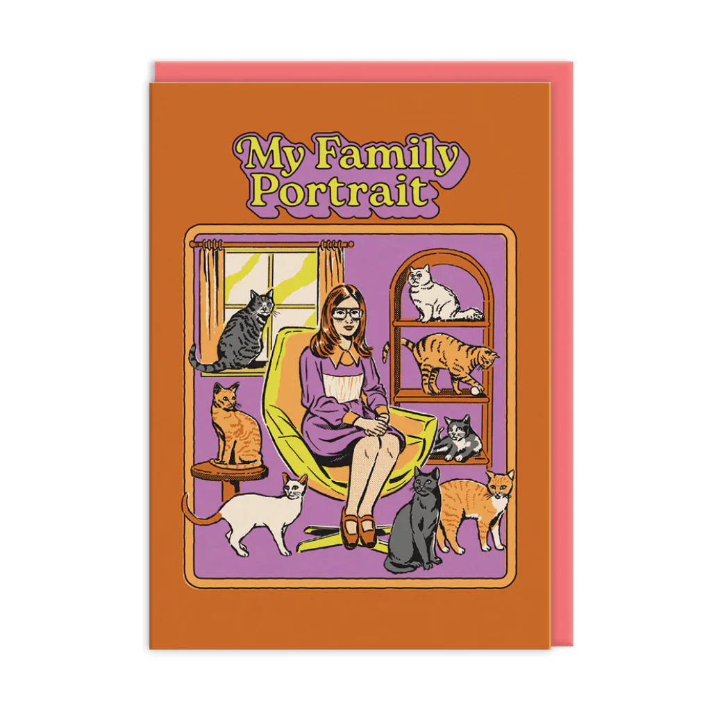 Family Portrait Greeting Card