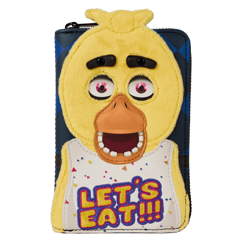 Loungefly Five Nights at Freddy's Chica Plush Cosplay Zip Around Wallet