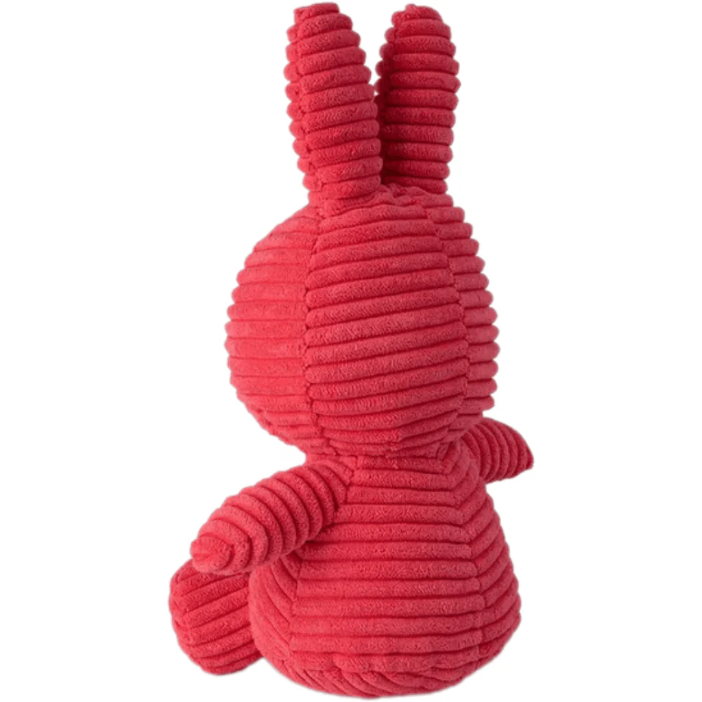 Fuchsia Corduroy Miffy Plush by Bon Ton Toys - Image 3