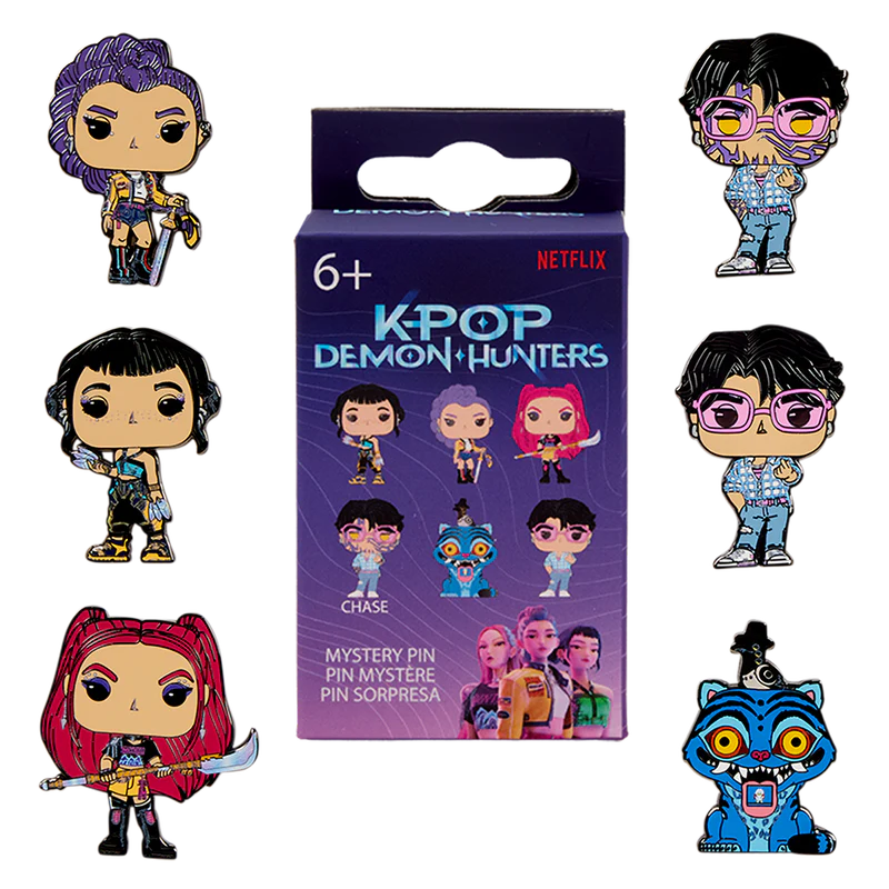 Loungefly Funko Pop! K-Pop Demon Hunters Mystery Box Pin