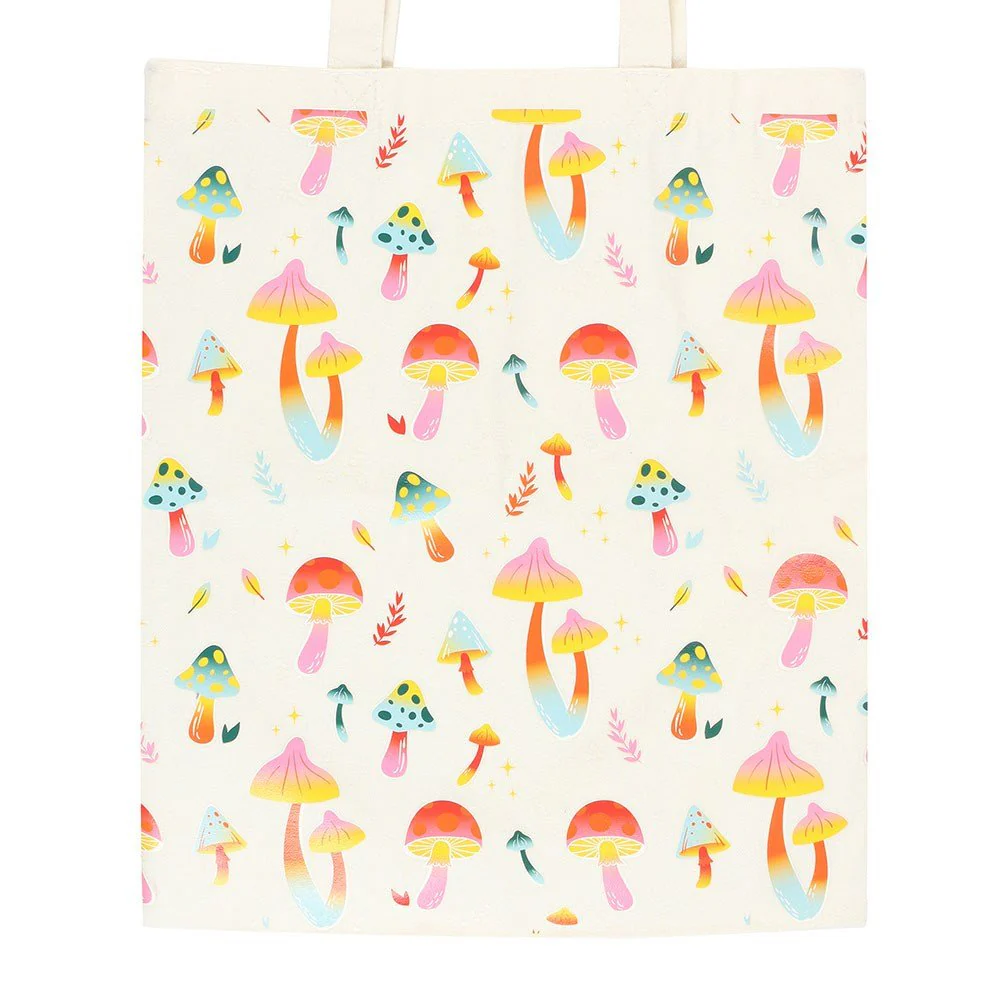 Funky Fungi Print Tote Bag - Image 2