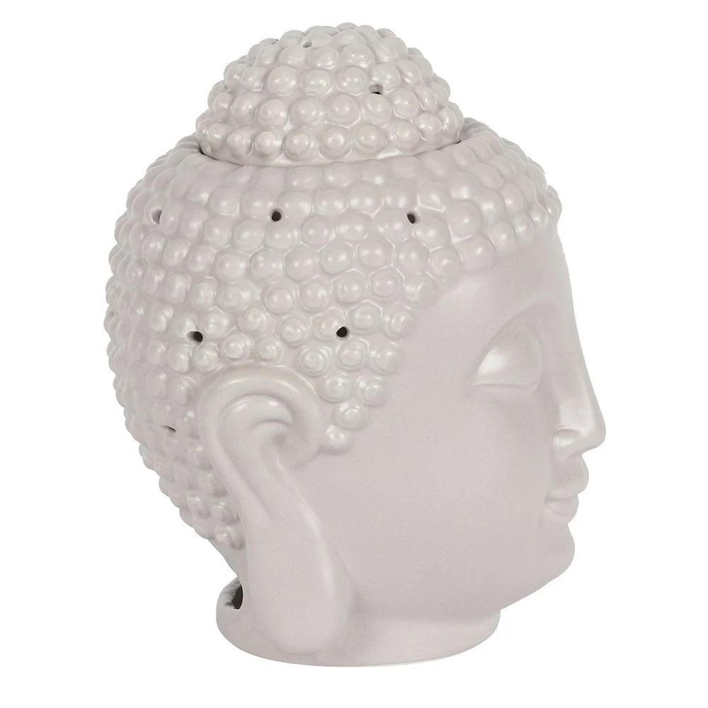 Giant Buddha Head Oil Burner - Grey - Image 3