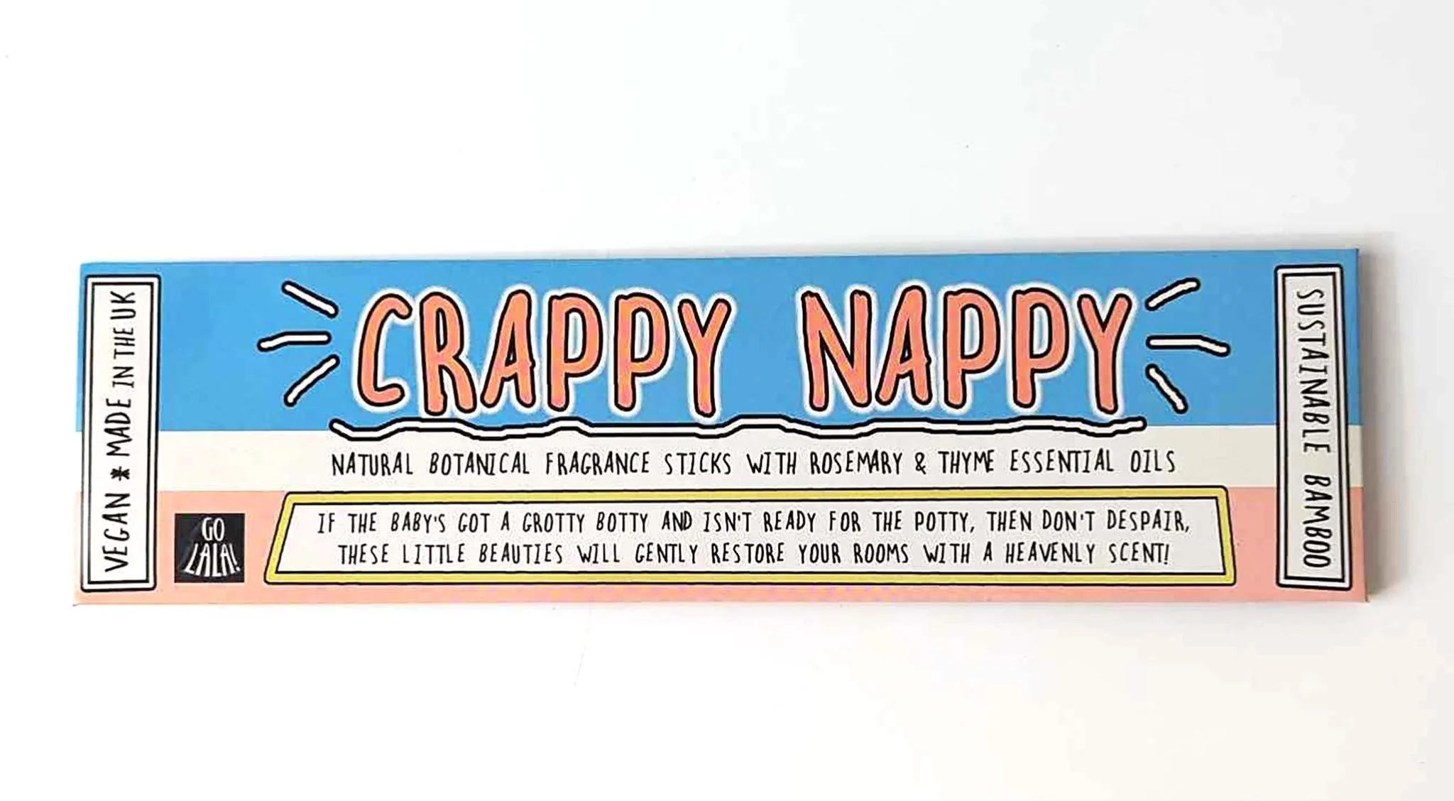 Go La La Crappy Nappy Incense Sticks