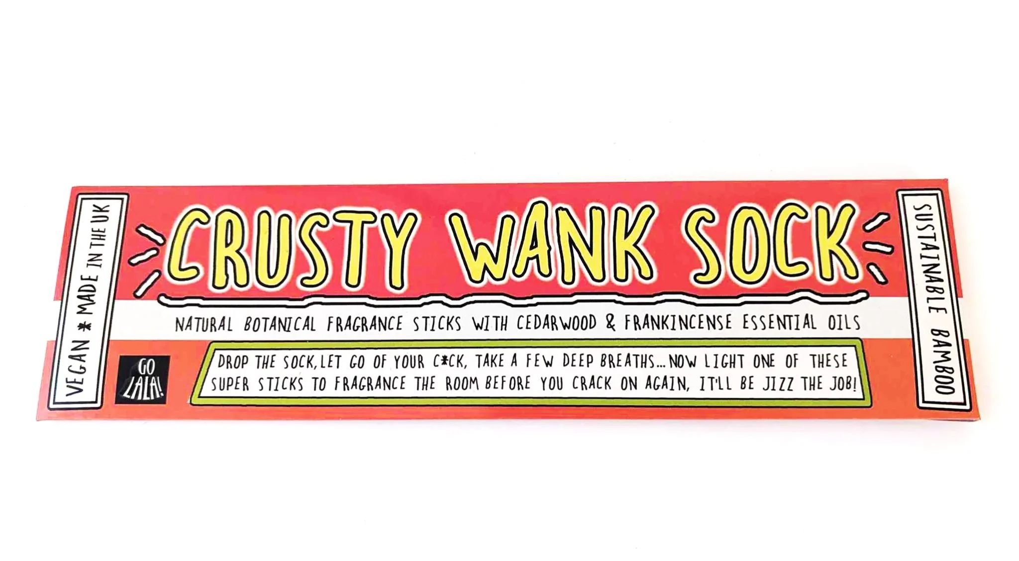 Go La La Crusty Wank Sock Incense Sticks