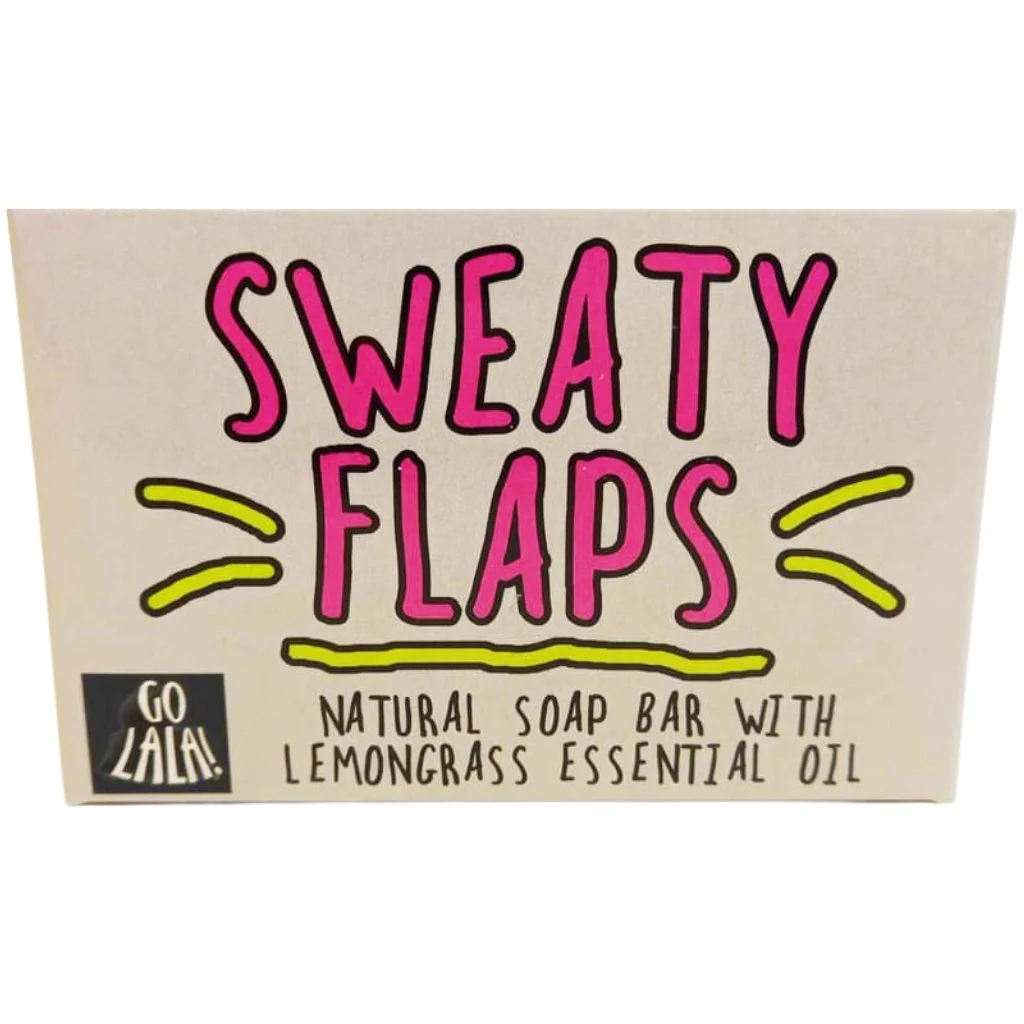 Go La La Sweaty Flaps Soap Bar 95g