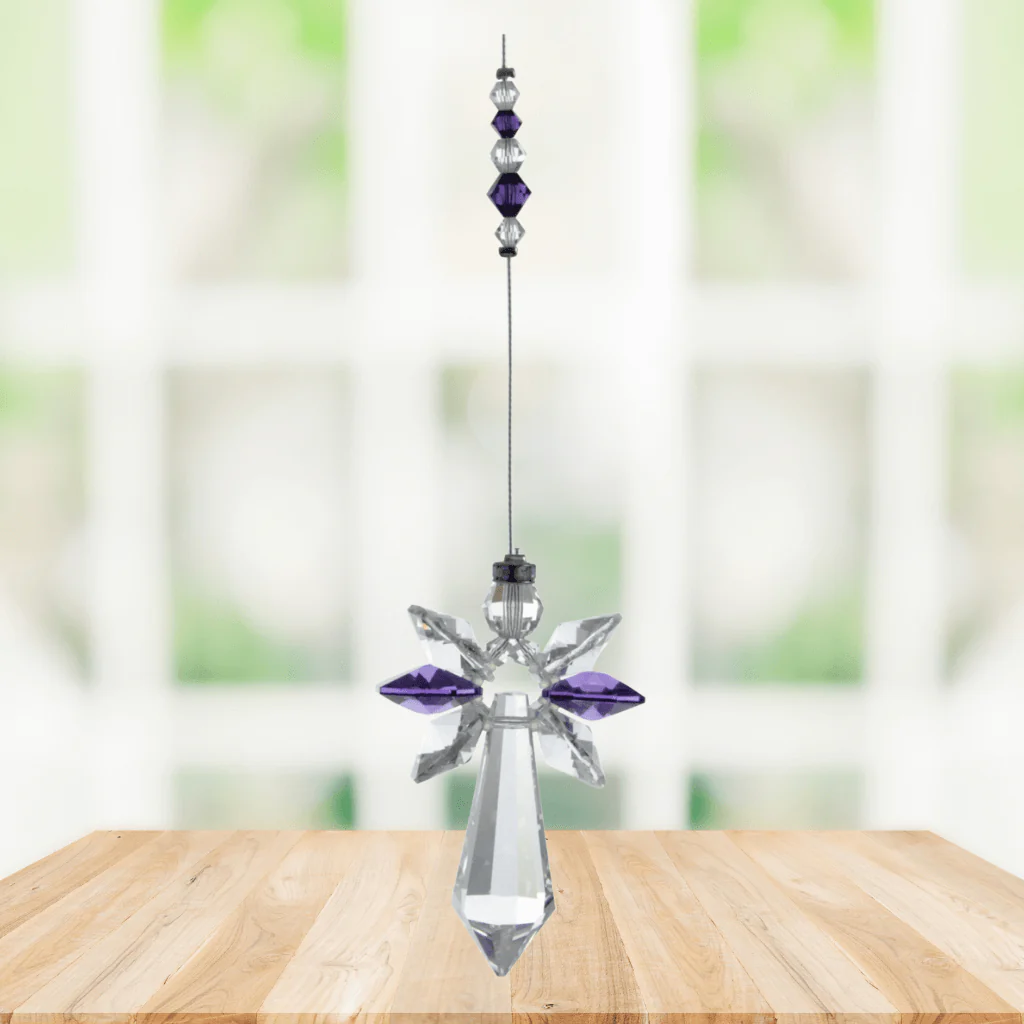 Wild Things Large Amethyst Guardian Angel – February Birthstone Gift - Image 2